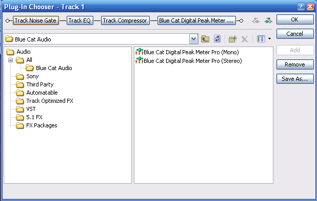 Step 04 - Launch Sony Vegas, it now shows the plug-ins Step 04 - Launch Sony Vegas, it now shows the plug-ins